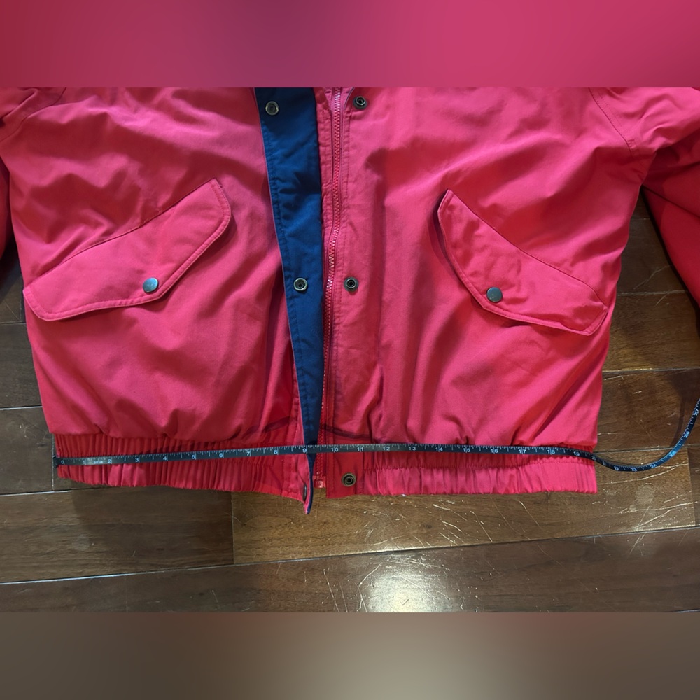 London Fog Red Field Jacket - Picture 12 of 14